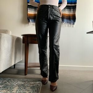 Vintage Sears The Leather Shop Leather Pants
